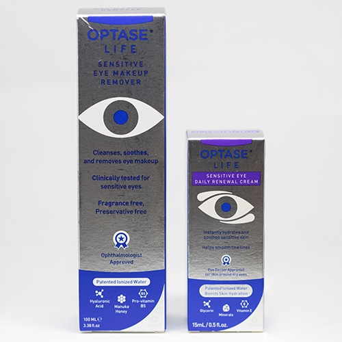 Optase Life Sensitive Eye Daily Renewal Cream & Makeup Remover