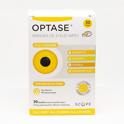 Optase Manuka Oil Wipes