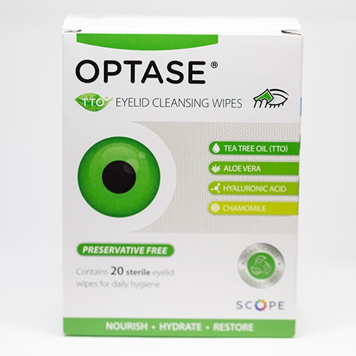 Optase Tea Tree Oil Wipes